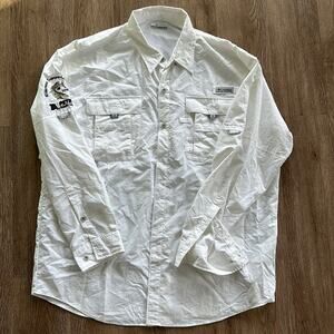 Columbia Bahama II Long Sleeve Shirt White Size XL